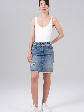 M.O.D MIRACLE OF DENIM Skirt in Blue: front