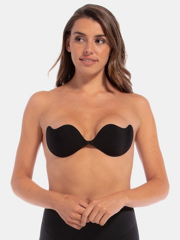 MAGIC Bodyfashion Bra in Black: front