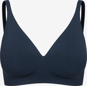 Reggiseno 'Comfort Push-Up BH' di cfab in blu: frontale