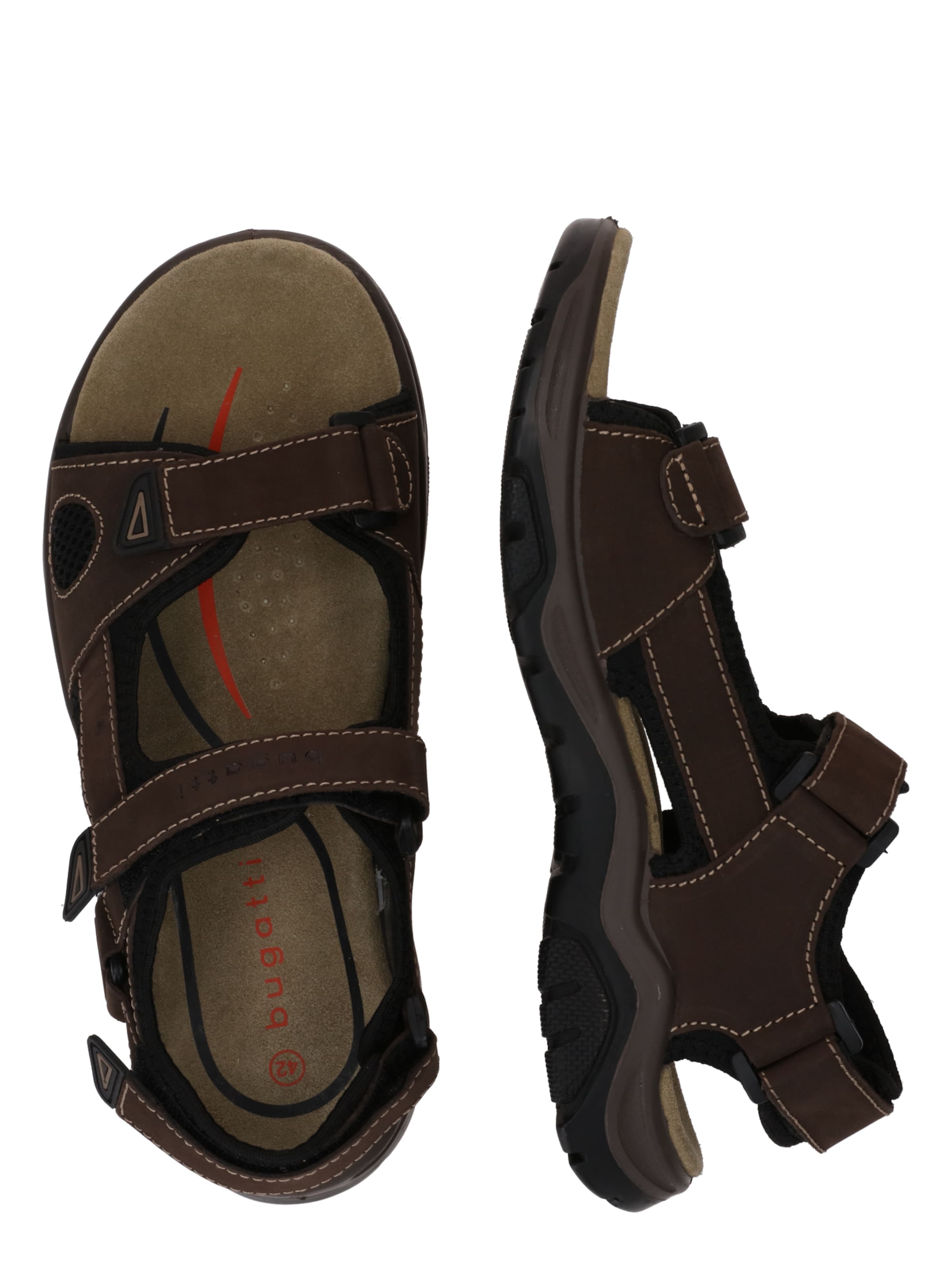 bugatti Hiking Sandals in Brown