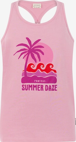 PROTEST Shirt 'PRTSyra JR' in Pink: Vorderseite