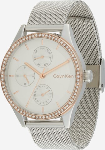 Calvin Klein - Reloj analógico 'SPARK' en plata: frente