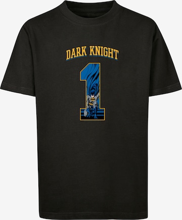 F4NT4STIC Shirt 'DC Comics Batman Football Dark Knight' in Black: front