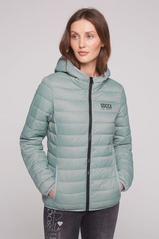 Soccx Übergangsjacke in Blau