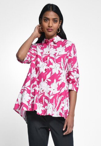 St. Emile Blouse in Roze: voorkant