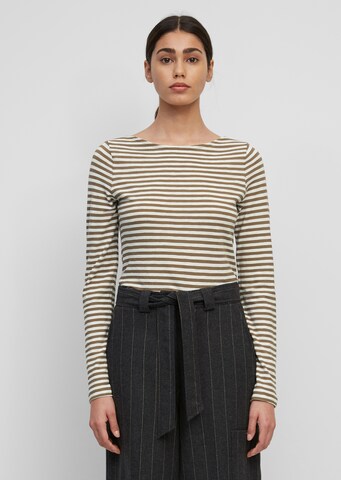 Marc O'Polo Shirt in Braun: Vorderseite