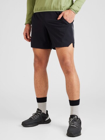 Regular Pantalon de sport 'Vanish' UNDER ARMOUR en noir : devant