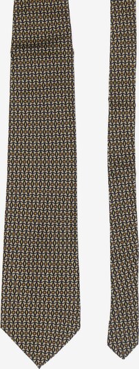 YVES SAINT LAURENT Seiden-Krawatte in One Size in hellbeige / navy / oliv, Produktansicht