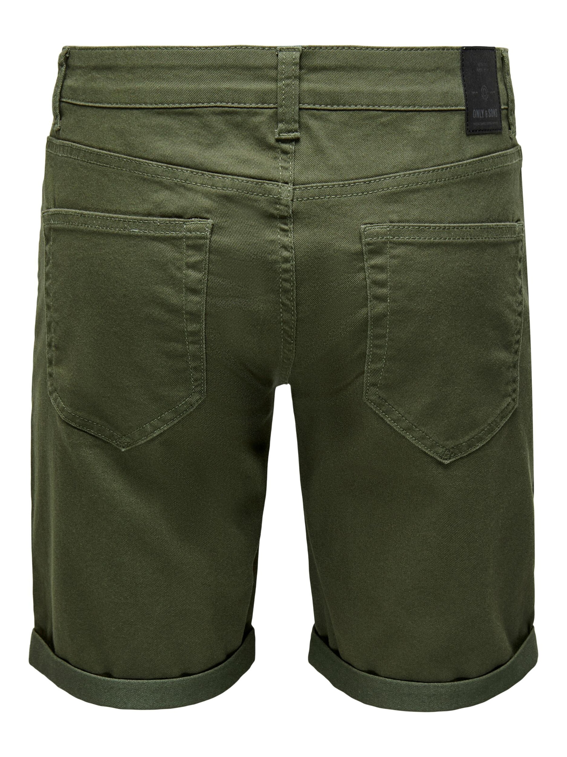 Only & Sons regular Παντελόνι 'Ply' σε πράσινο