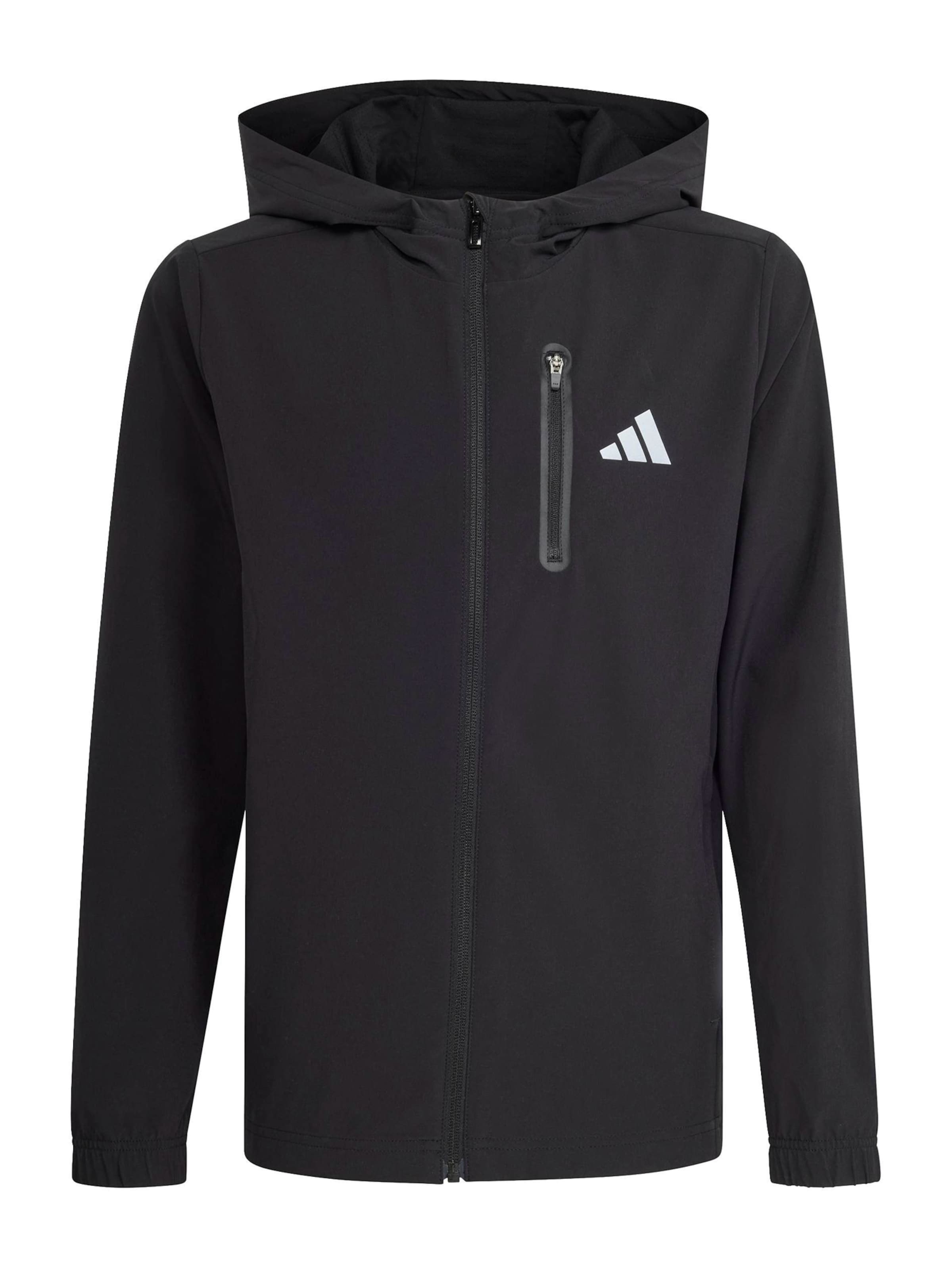 ADIDAS SPORTSWEAR Sportovní bunda – černá: přední strana