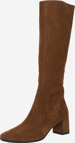 Bottes 'TRACY' CAPRICE en marron : devant