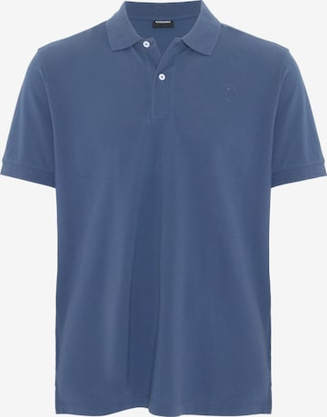 CHIEMSEE Poloshirt ' mit Jumper-Logo ' in Blau: Vorderseite