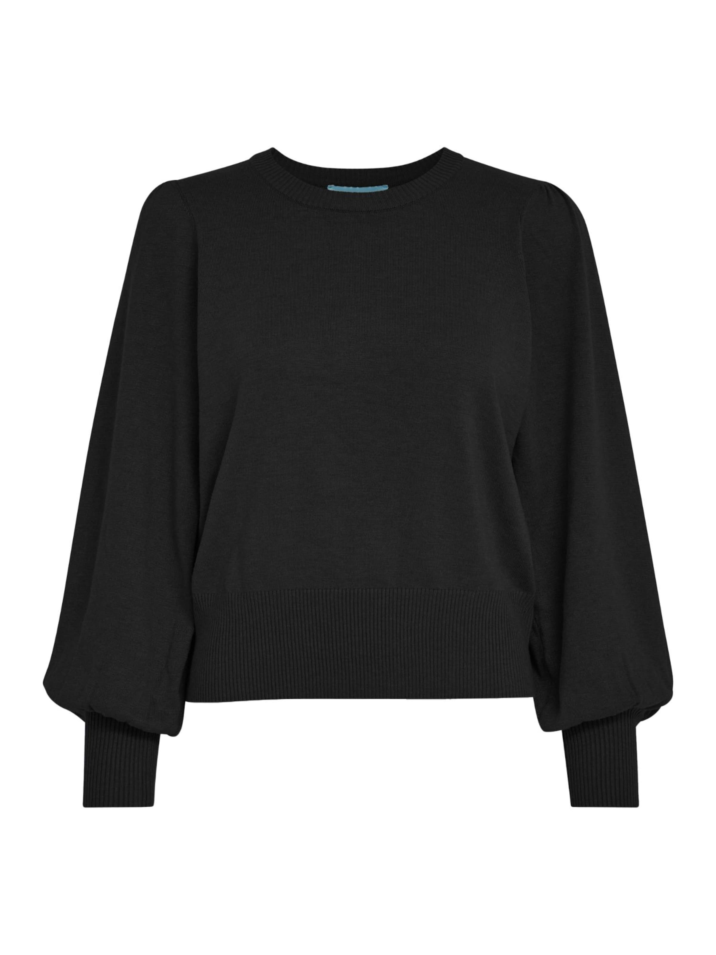 minus - Top 'Liv' en negro: frente