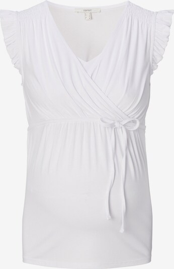 Esprit Maternity T-shirt en blanc, Vue avec produit