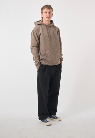 Cleptomanicx Hoodie 'Ligull' in Braun