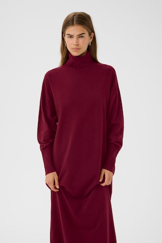 InWear Gebreide jurk 'Kellsie' in Rood