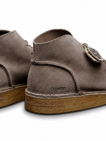 oswen Veterlaarzen 'Ewaldi Suede Boot' in Grijs
