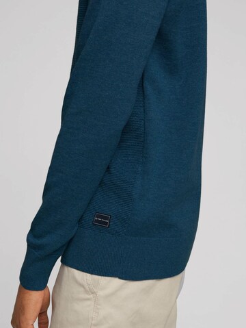 TOM TAILOR Pullover in Blau