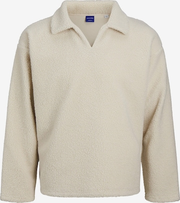 Sweat-shirt JACK & JONES en beige : devant