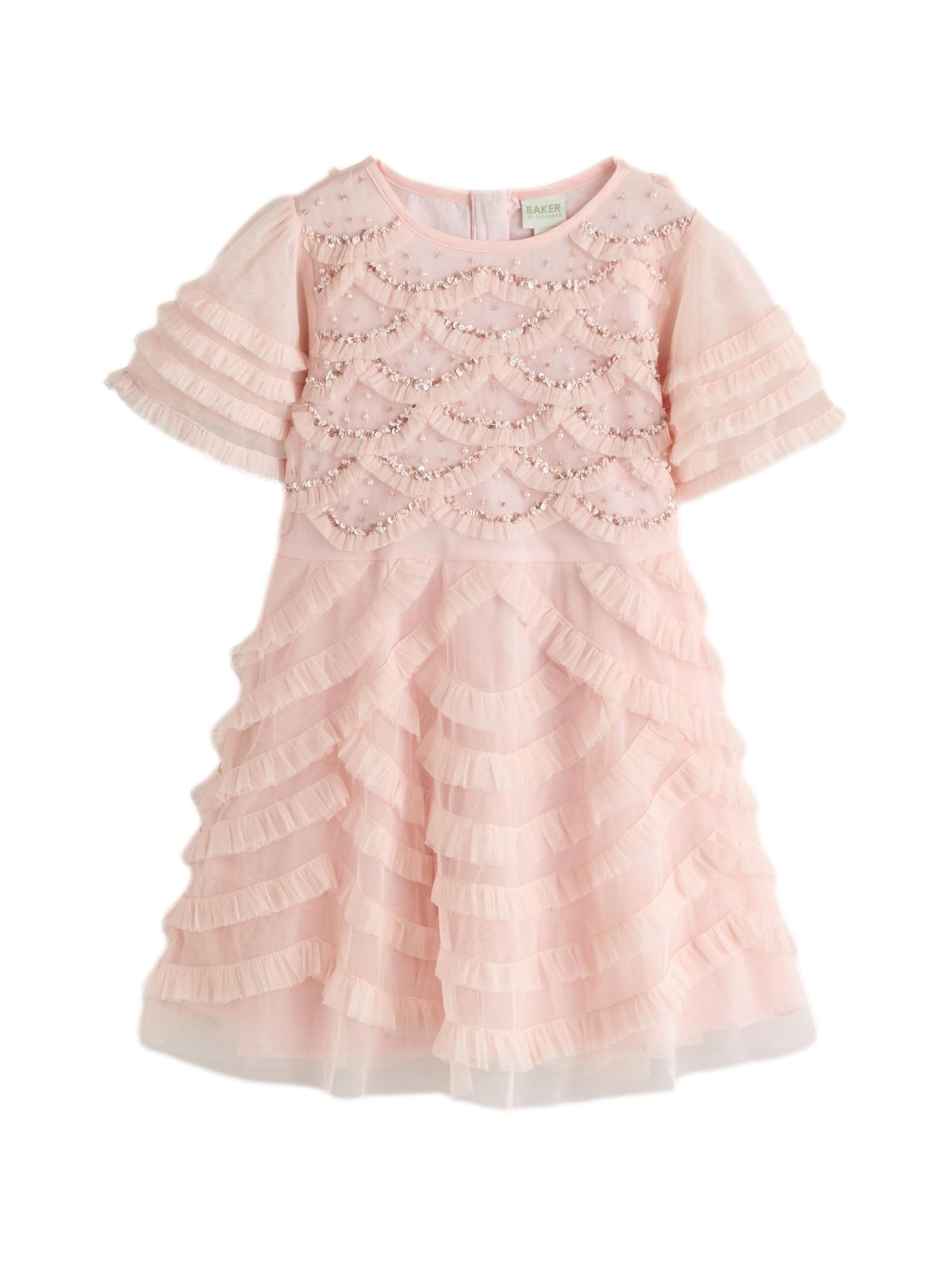 Baker by Ted Baker Платье в Ярко-розовый: спереди