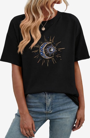 GORHEY Shirt in Zwart: voorkant