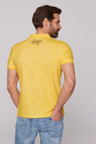 CAMP DAVID Poloshirt in Gelb