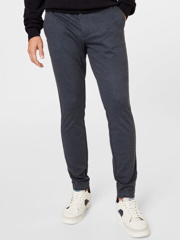 Only & Sons Slimfit Chino 'Mark' in Blauw: voorkant