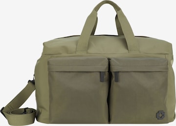 STRELLSON - Mala de viagem 'Wood Street Steven' em verde: frente