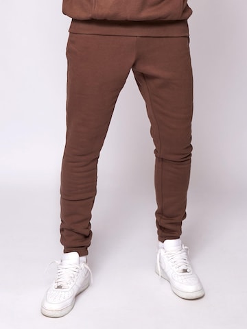 Fortex Fitness Sportbroek 'Essential Jogger' in Bruin