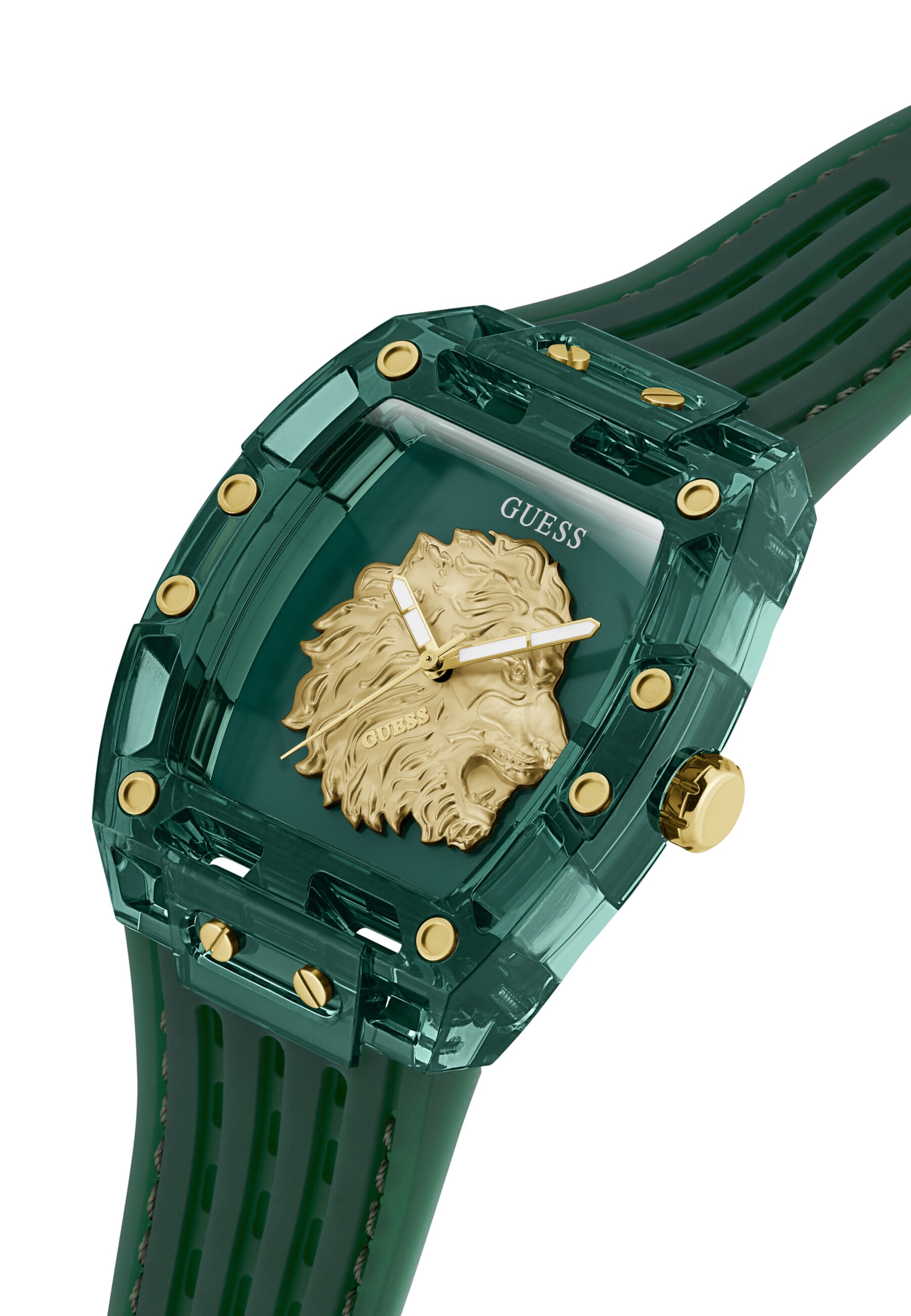 Montre à affichage analogique 'PHOENIX' GUESS en vert