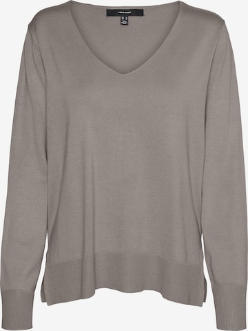 Pull-over 'VMSilje' VERO MODA en gris : devant