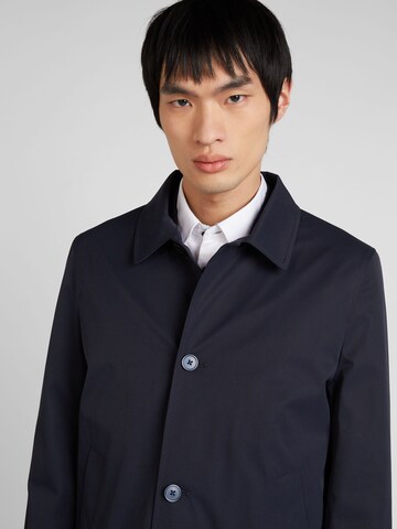 Bruun & Stengade Between-Seasons Coat 'Novello' in Blue