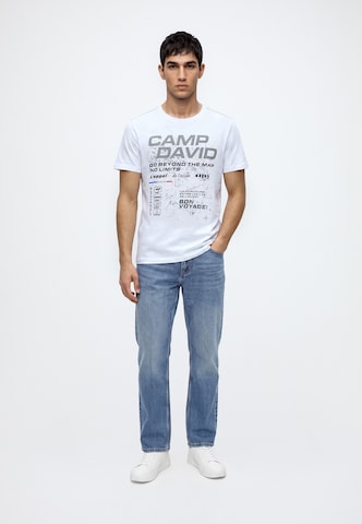 CAMP DAVID Shirt 'French Coast I' in White