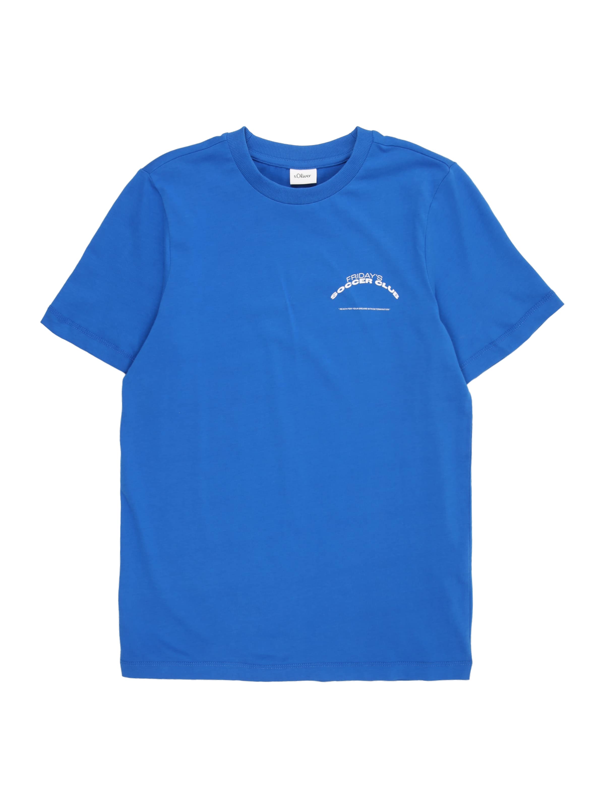 s.Oliver Μπλουζάκι σε μπλε: μπροστά