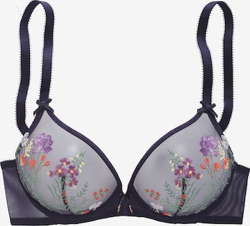 Sutien de la LASCANA pe albastru: față