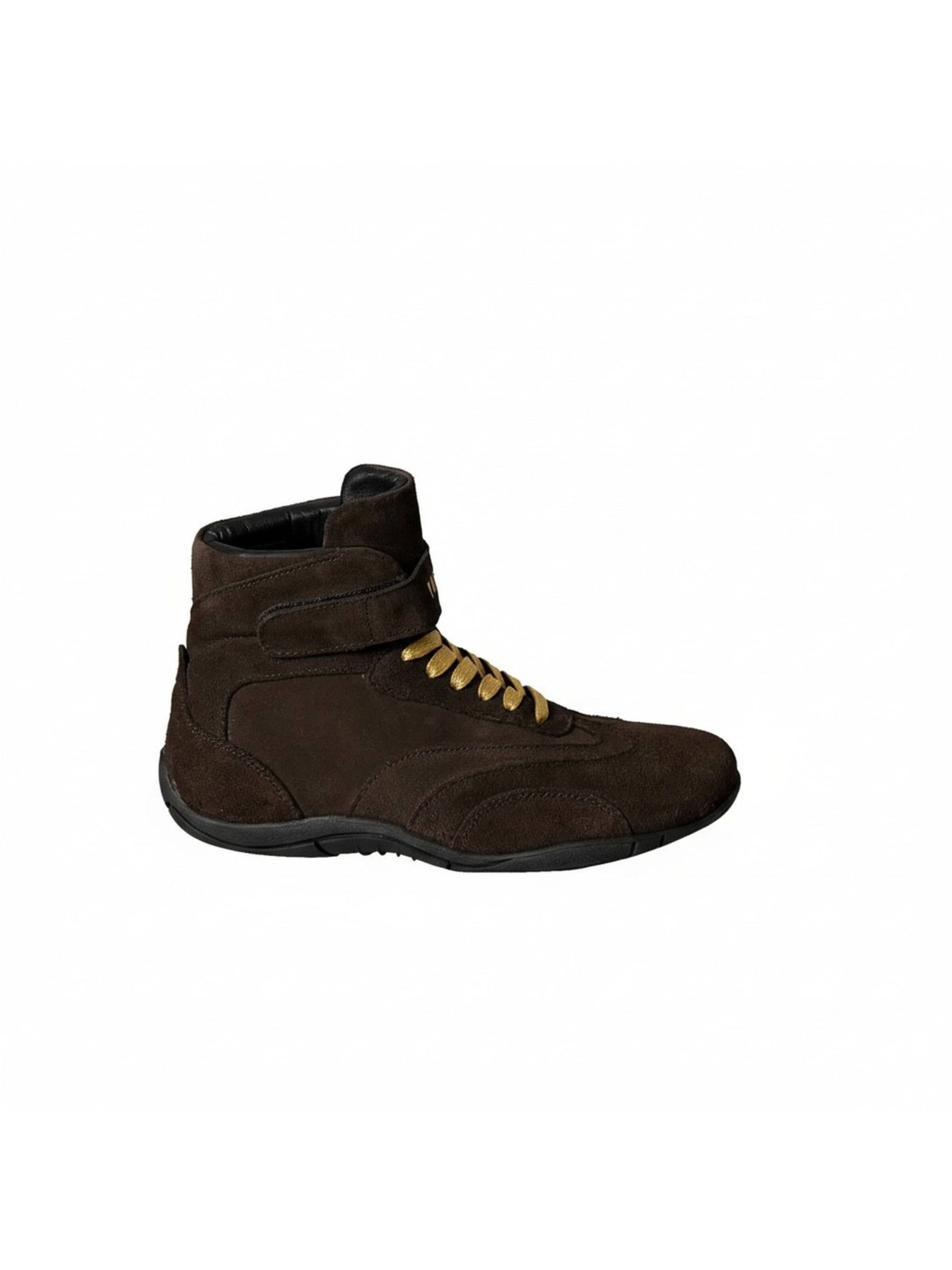 Yoxeone Sneakers hoog 'Pat Moss Boots' in Bruin