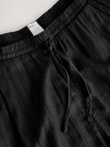 Wide Leg Pantalon Next en noir