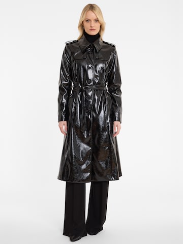 Ana Alcazar Mantel ' Acala ' in Schwarz