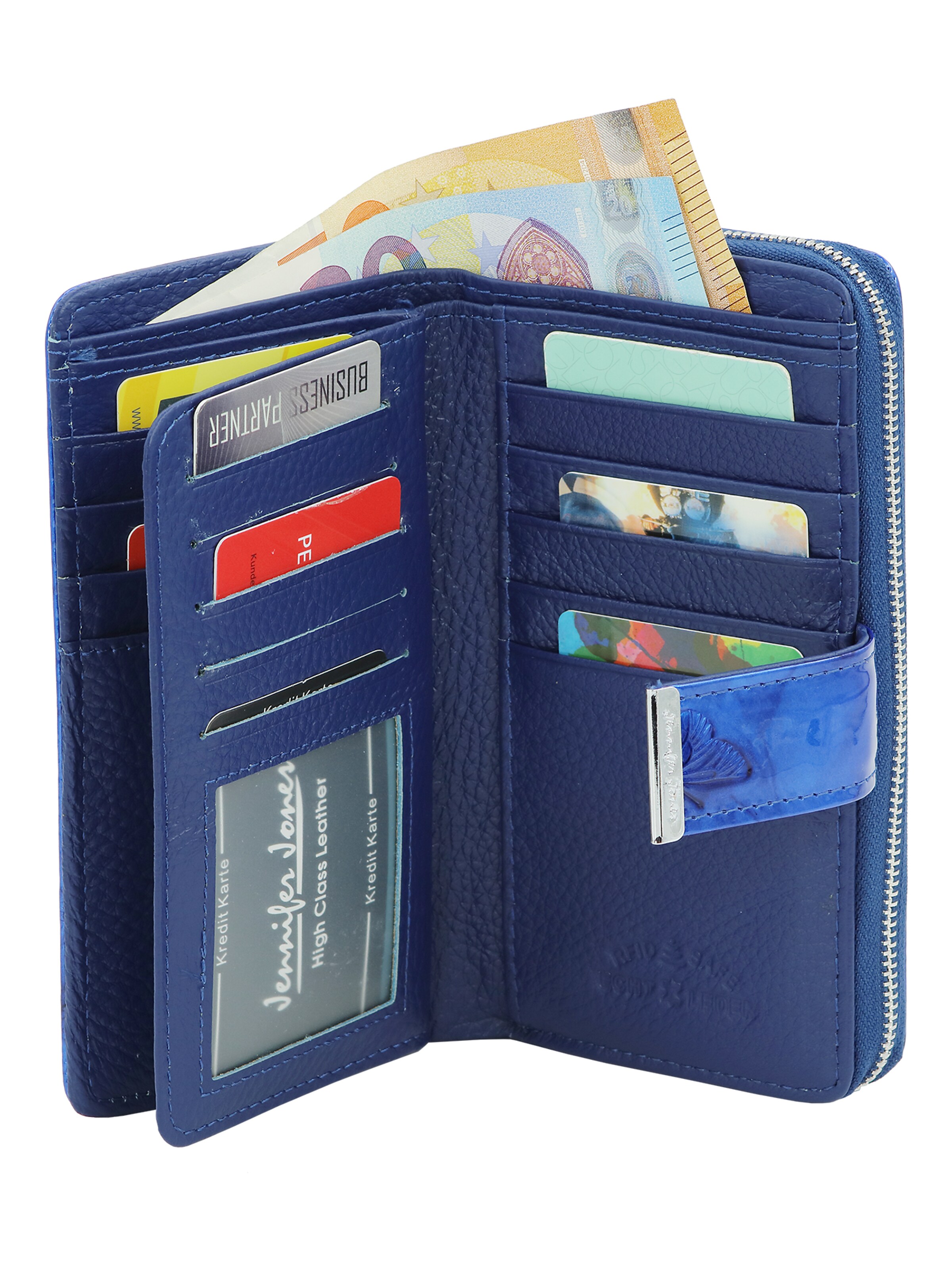 Jennifer Jones Wallet in Blue