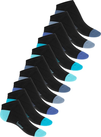 footstar Füßlinge 'Color Pop' in Blau: Vorderseite
