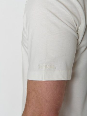 T-Shirt 'Fusion Embrace Nature' GREENBOMB en blanc