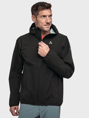 Schöffel Outdoor jacket ' Hiking Jacket Style Migandi MNS ' in Black: front