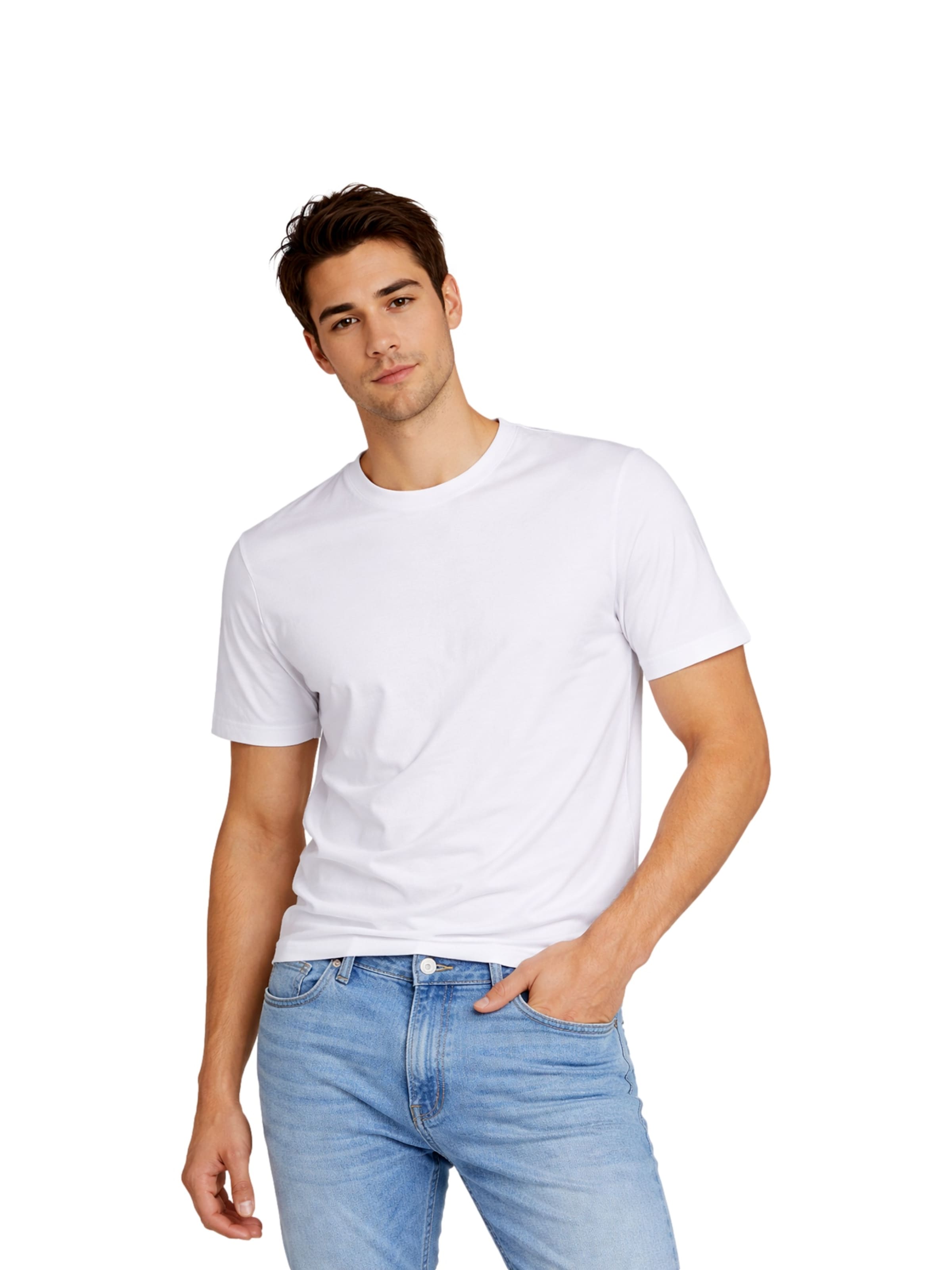 Maglietta di Ragman in bianco: frontale