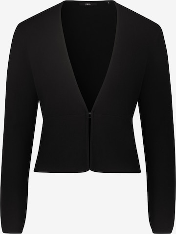 zero Knit Cardigan in Black: front