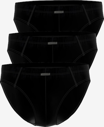 Ammann Slip 'Close to you' in Schwarz: Vorderseite