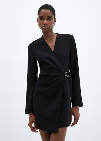 MANGO Sukienka 'Florance' w kolorze czarny: przód