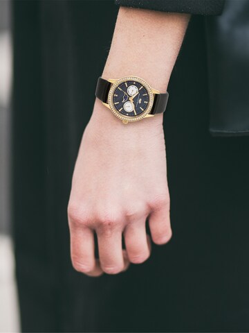 Rhodenwald & Söhne - Reloj analógico en marrón: frente
