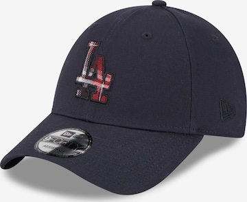Cappello da baseball di NEW ERA in blu: frontale