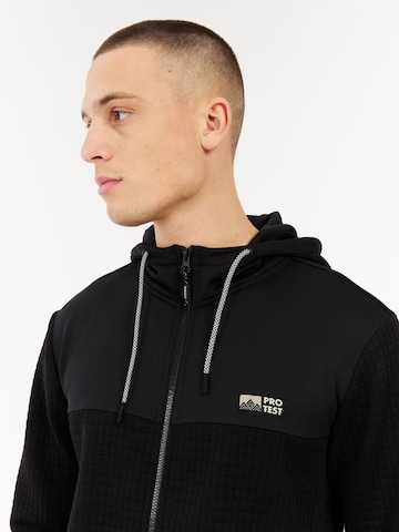 PROTEST Sweatjacke 'PRTBopton' in Schwarz
