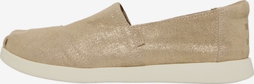 bronzinė TOMS Loaferai: priekis